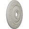Ekena Millwork Logan Ceiling Medallion (Fits Canopies up to 6 1/8"), 24 1/4"OD x 3 7/8"ID x 2"P, Pot of Cream CM24LO1PCF - alternate 4